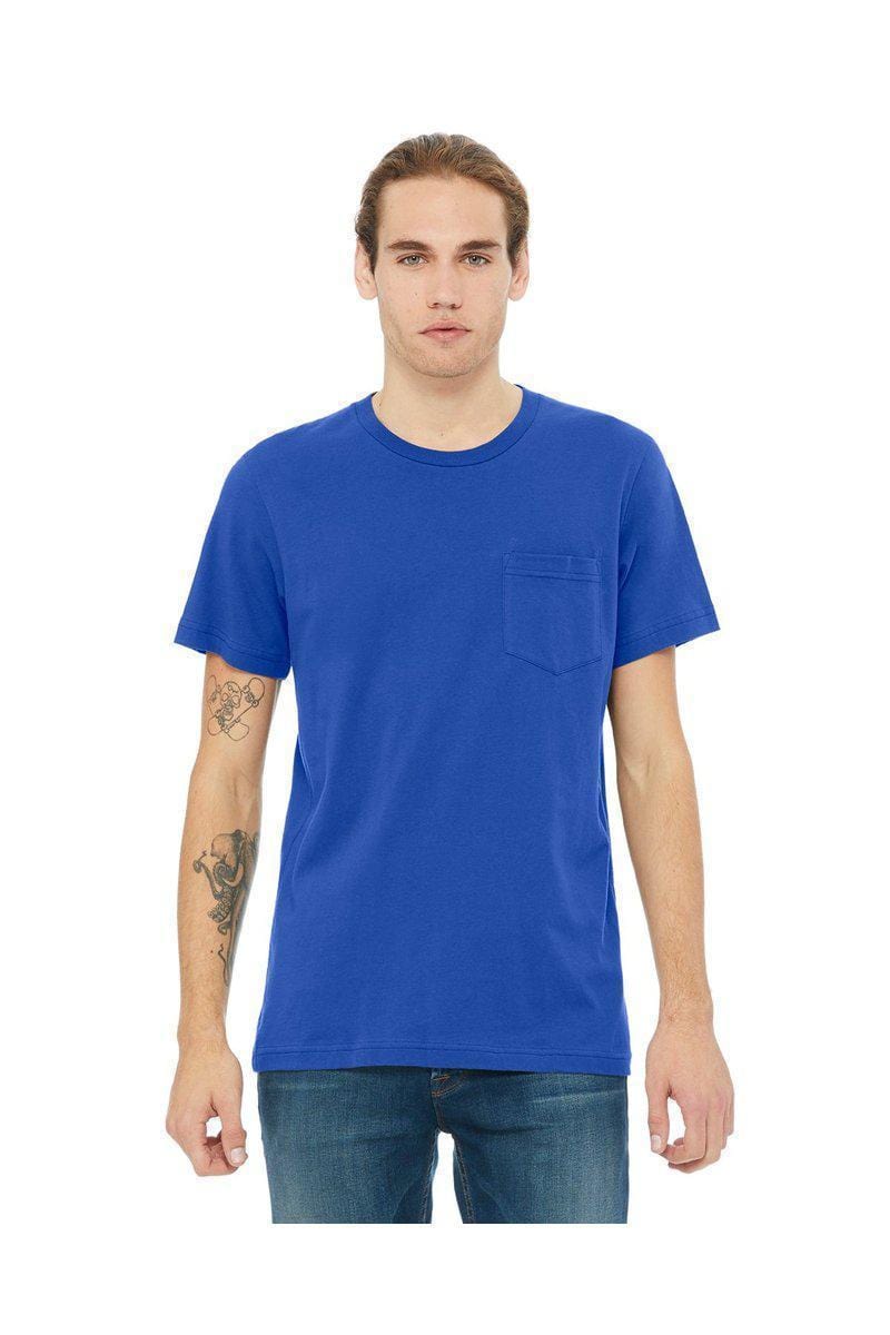 Bella Canvas T-Shirts Bella+Canvas 3021: Men's Jersey Pocket T-Shirt