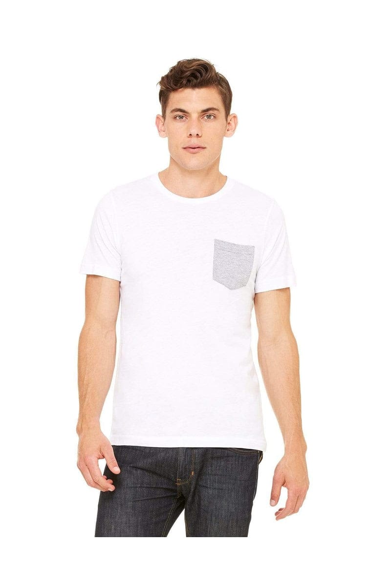 Bella Canvas T-Shirts Bella+Canvas 3021: Men's Jersey Pocket T-Shirt