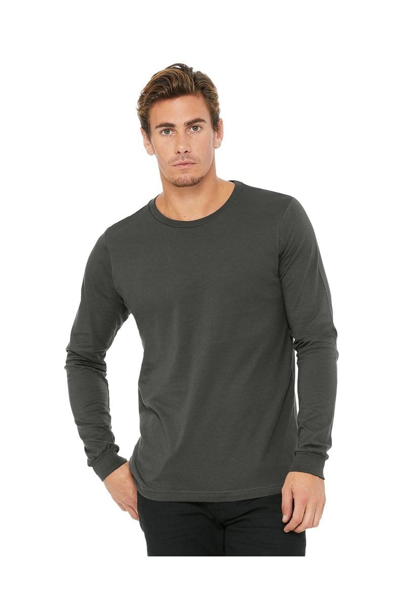 Bella Canvas T-Shirts Bella+Canvas 3501: Unisex Jersey Long-Sleeve T-Shirt