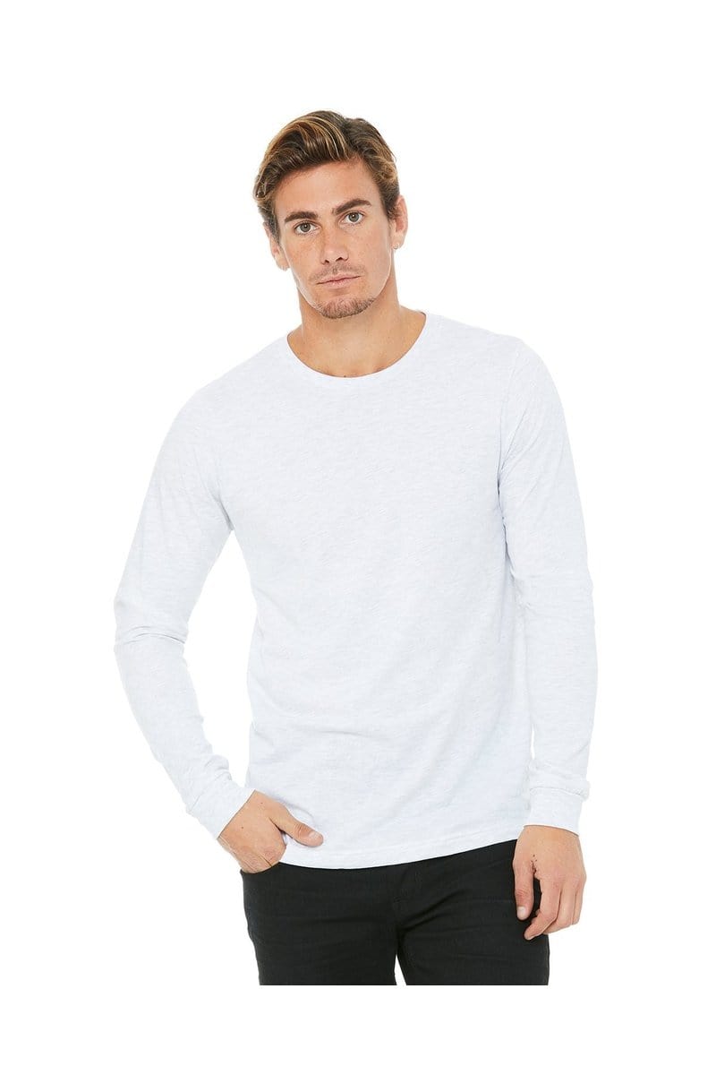 Bella Canvas T-Shirts Bella+Canvas 3501: Unisex Jersey Long-Sleeve T-Shirt