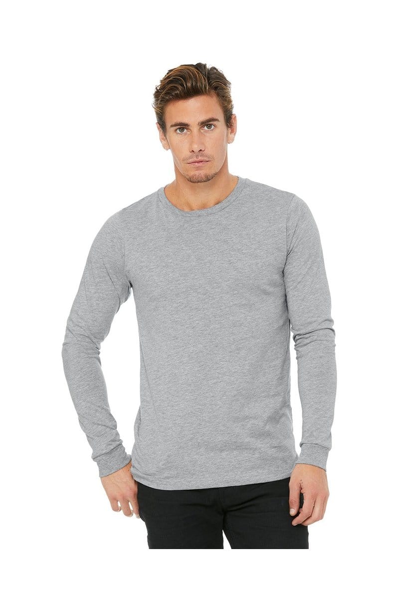 Bella Canvas T-Shirts Bella+Canvas 3501: Unisex Jersey Long-Sleeve T-Shirt