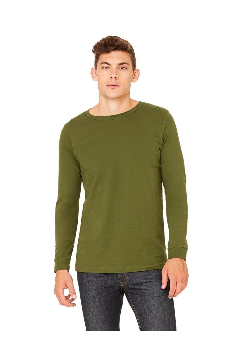 Bella Canvas T-Shirts Bella+Canvas 3501: Unisex Jersey Long-Sleeve T-Shirt