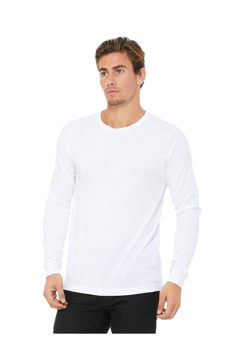 Bella Canvas T-Shirts Bella+Canvas 3501: Unisex Jersey Long-Sleeve T-Shirt