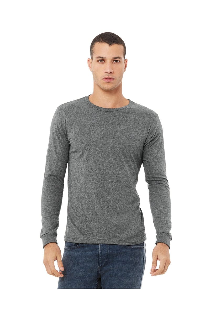 Bella Canvas T-Shirts Bella+Canvas 3501: Unisex Jersey Long-Sleeve T-Shirt
