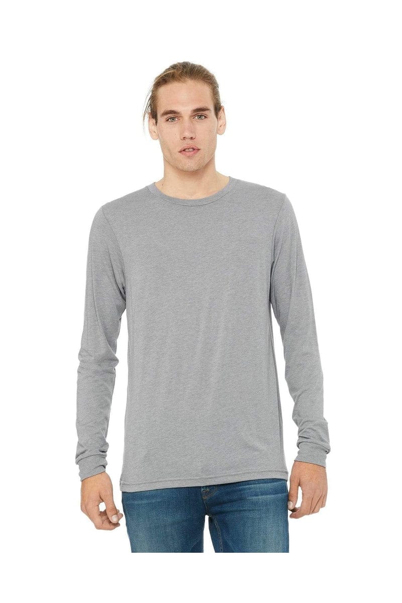 Bella Canvas T-Shirts Bella+Canvas 3501: Unisex Jersey Long-Sleeve T-Shirt