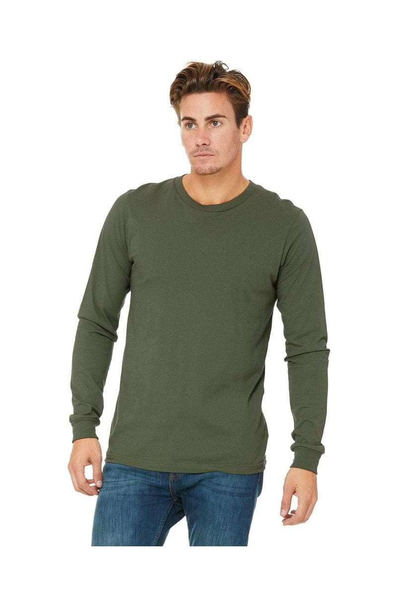 Bella Canvas T-Shirts Bella+Canvas 3501: Unisex Jersey Long-Sleeve T-Shirt