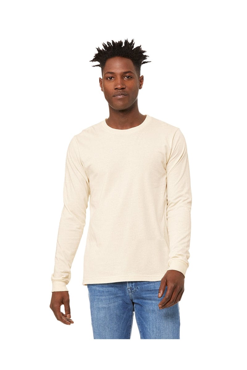 Bella Canvas T-Shirts Bella+Canvas 3501: Unisex Jersey Long-Sleeve T-Shirt