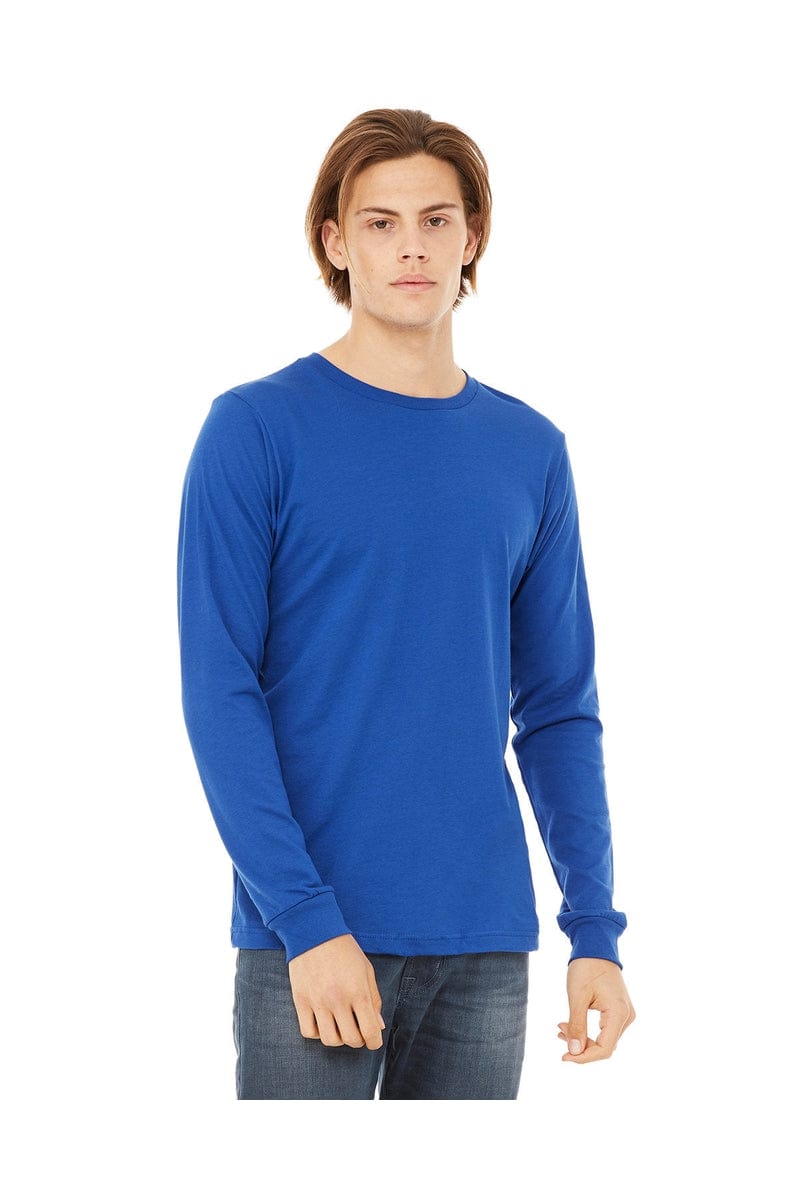 Bella Canvas T-Shirts Bella+Canvas 3501: Unisex Jersey Long-Sleeve T-Shirt