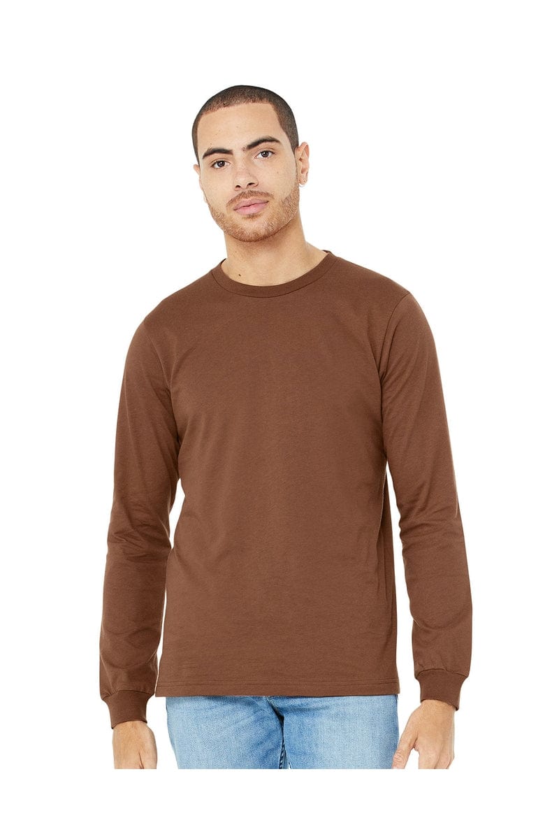 Bella Canvas T-Shirts Bella+Canvas 3501: Unisex Jersey Long-Sleeve T-Shirt