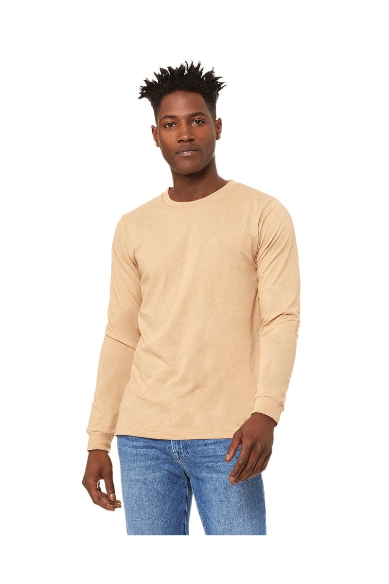 Bella Canvas T-Shirts Bella+Canvas 3501: Unisex Jersey Long-Sleeve T-Shirt