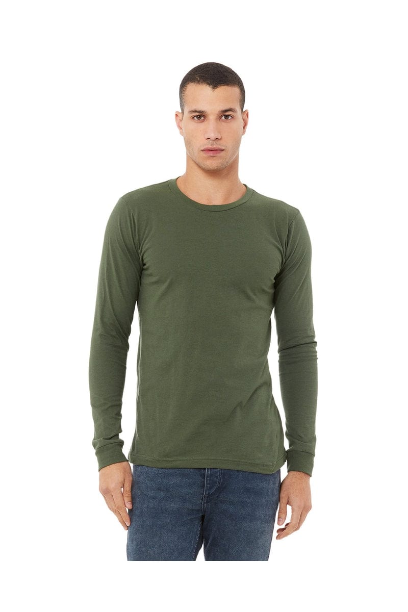 Bella Canvas T-Shirts Bella+Canvas 3501: Unisex Jersey Long-Sleeve T-Shirt