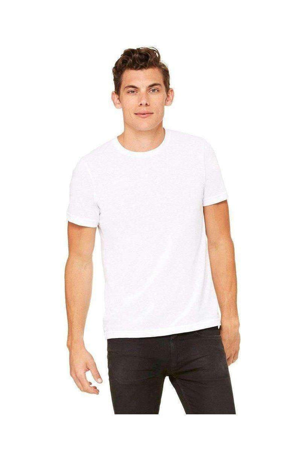 Bella+Canvas 3650: Unisex Poly-Cotton Short-Sleeve T‑Shirt ...