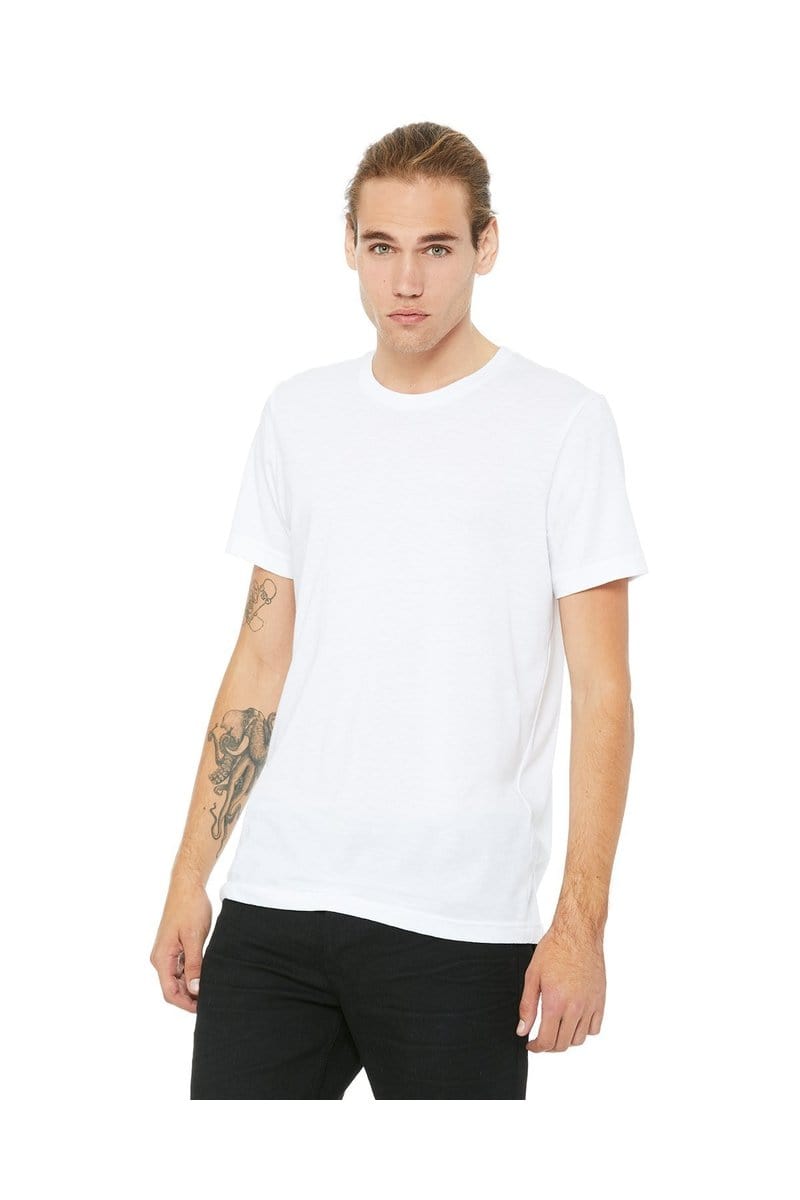 Bella Canvas T-Shirts Bella + Canvas 3650: Unisex Poly-Cotton Short-Sleeve T‑Shirt