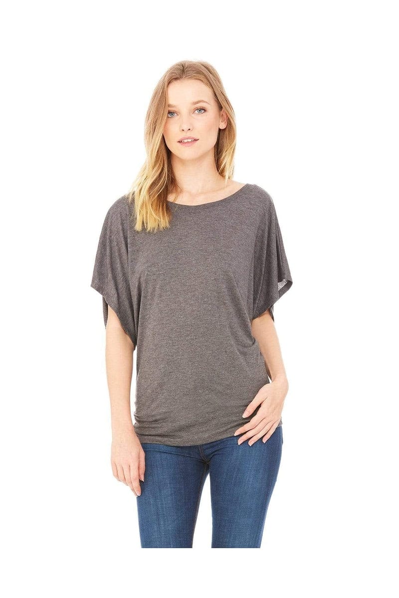 Bella Canvas T-Shirts Bella + Canvas 8821: Ladies Flowy Draped Dolman T-Shirt