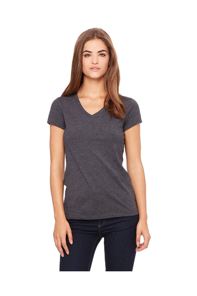 Bella Canvas T-Shirts Bella+Canvas B6005: Ladies' Jersey Short-Sleeve V-Neck T-Shirt
