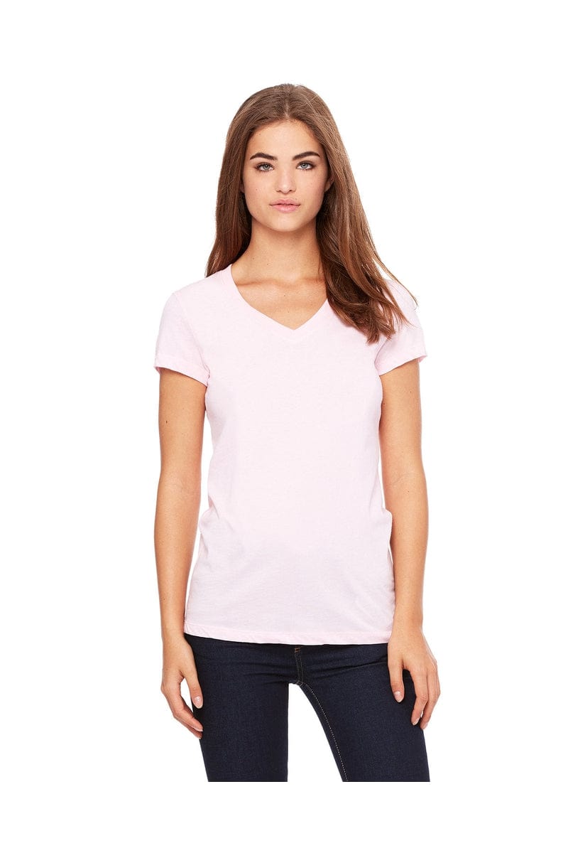 Bella Canvas T-Shirts Bella+Canvas B6005: Ladies' Jersey Short-Sleeve V-Neck T-Shirt