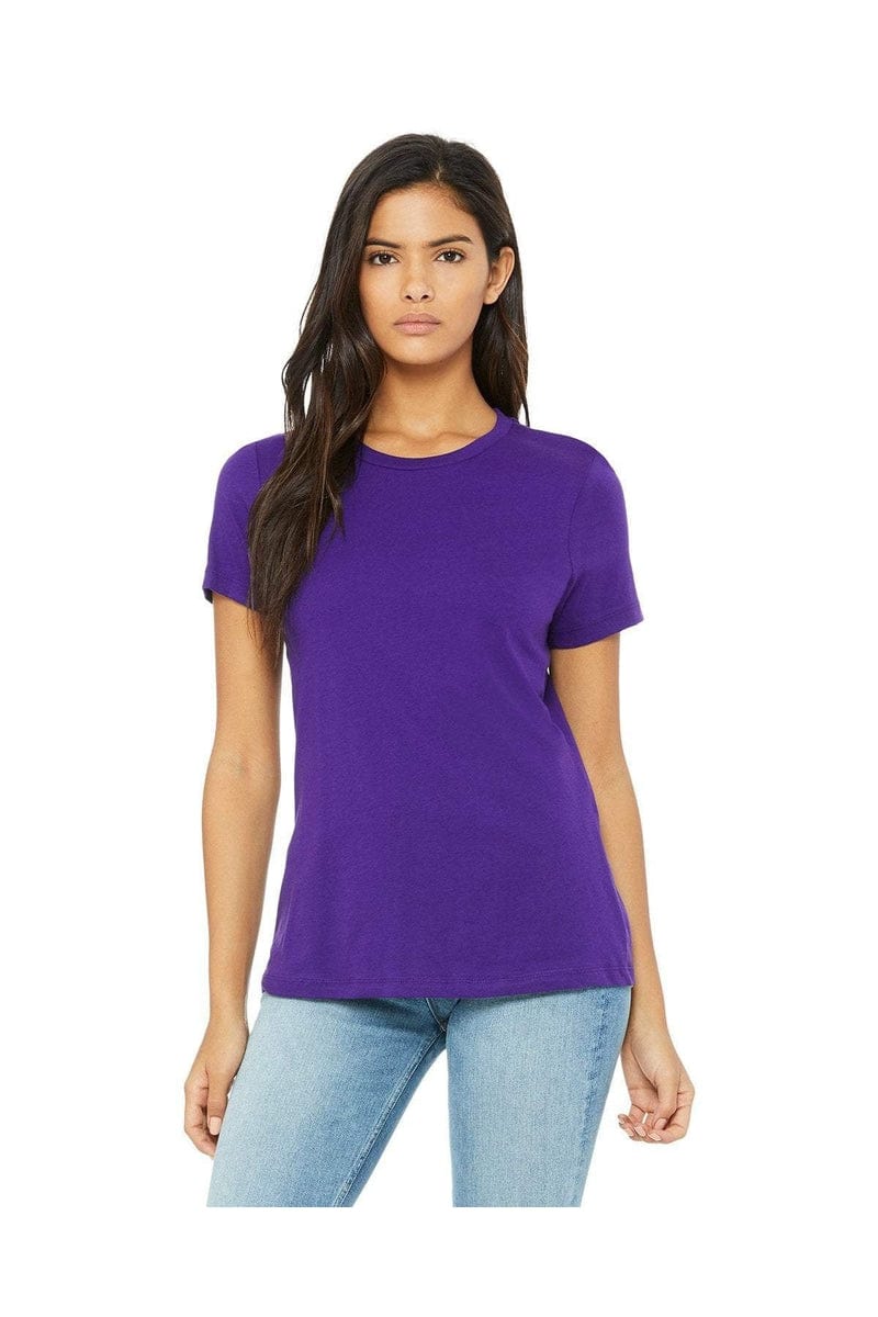 Bella Canvas T-Shirts Bella+Canvas B6400: Ladies' Relaxed Jersey Short-Sleeve T-Shirt