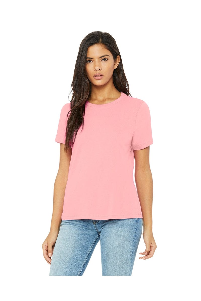 Bella Canvas T-Shirts Bella+Canvas B6400: Ladies' Relaxed Jersey Short-Sleeve T-Shirt
