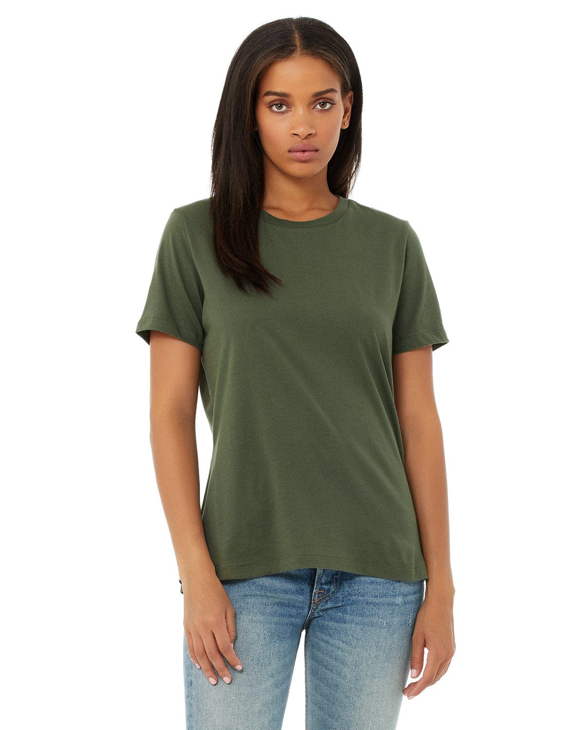 Bella Canvas T-Shirts Bella+Canvas B6400: Ladies' Relaxed Jersey Short-Sleeve T-Shirt