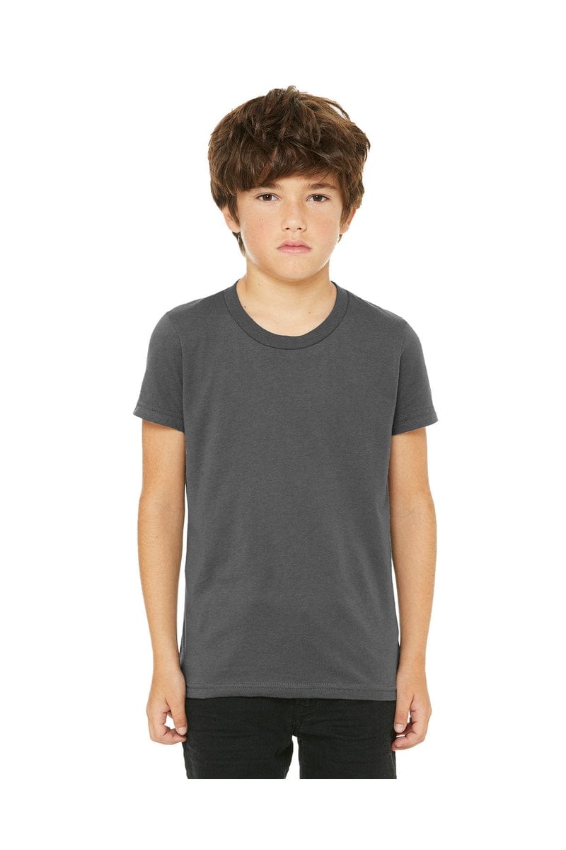 Bella Canvas T-Shirts S / Asphalt Bella + Canvas 3001Y: Youth Jersey T-Shirt