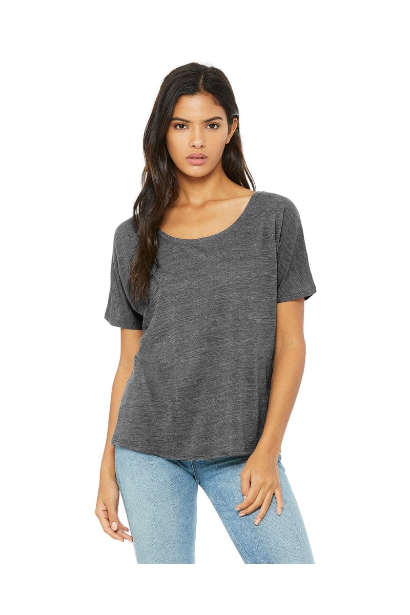 Bella Canvas T-Shirts S / Asphalt Slub Bella+Canvas 8816: Ladies' Slouchy T-Shirt