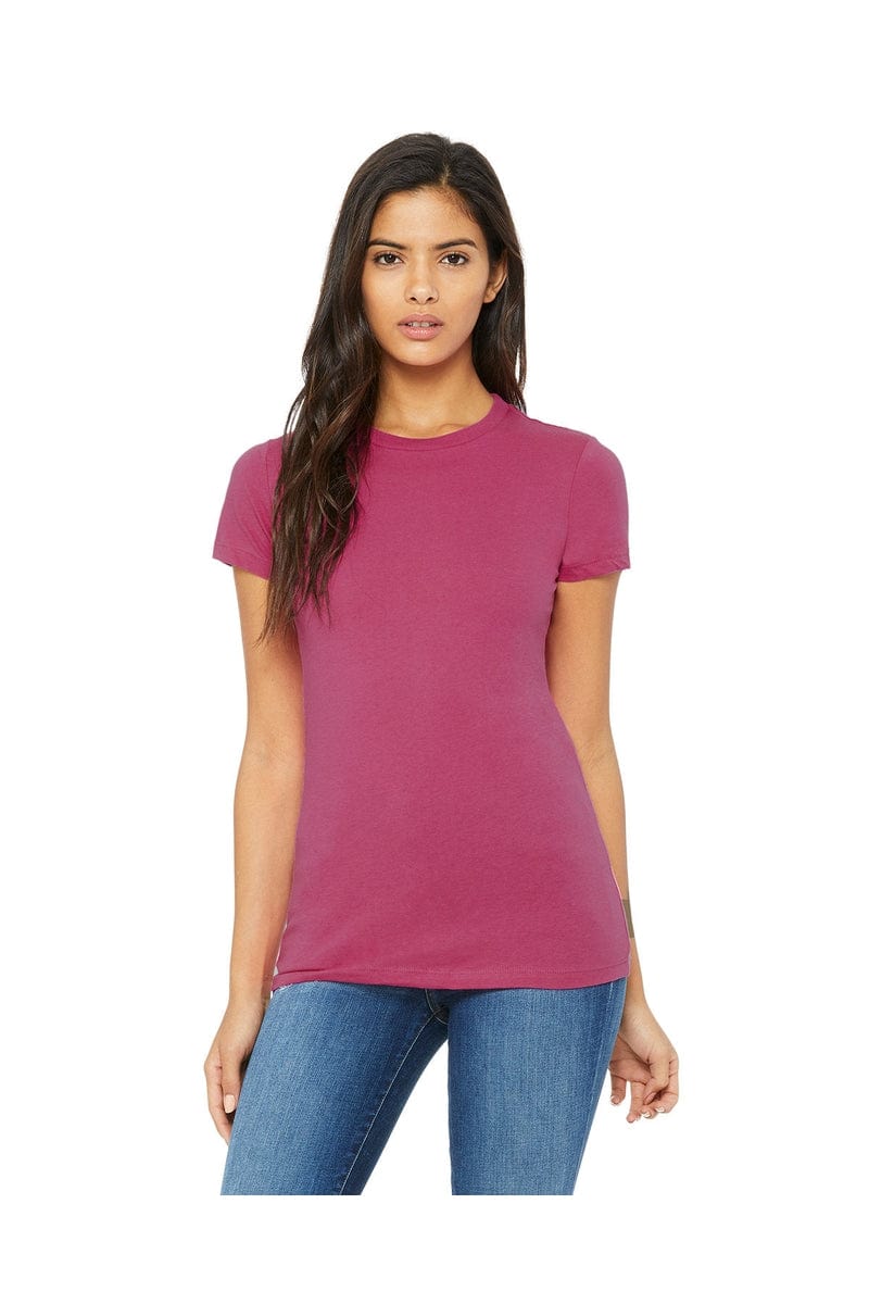 Bella Canvas T-Shirts S / Berry Bella+Canvas 6004: Ladies' The Favorite T-Shirt