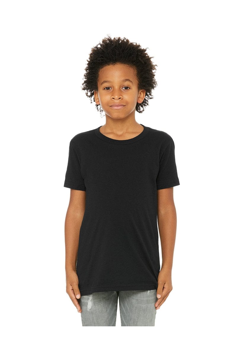 Bella Canvas T-Shirts S / Black Bella + Canvas 3001Y: Youth Jersey T-Shirt