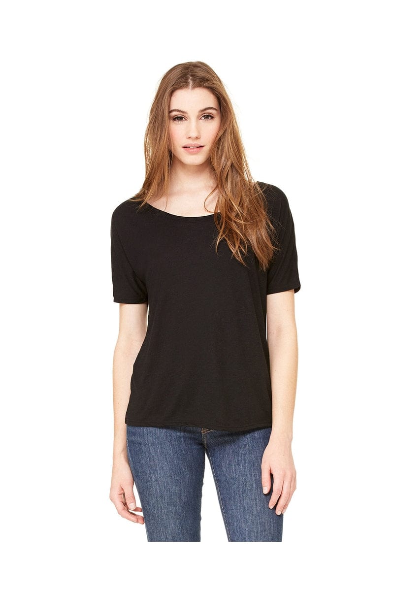 Bella Canvas T-Shirts S / Black Bella+Canvas 8816: Women's Slouchy Tee