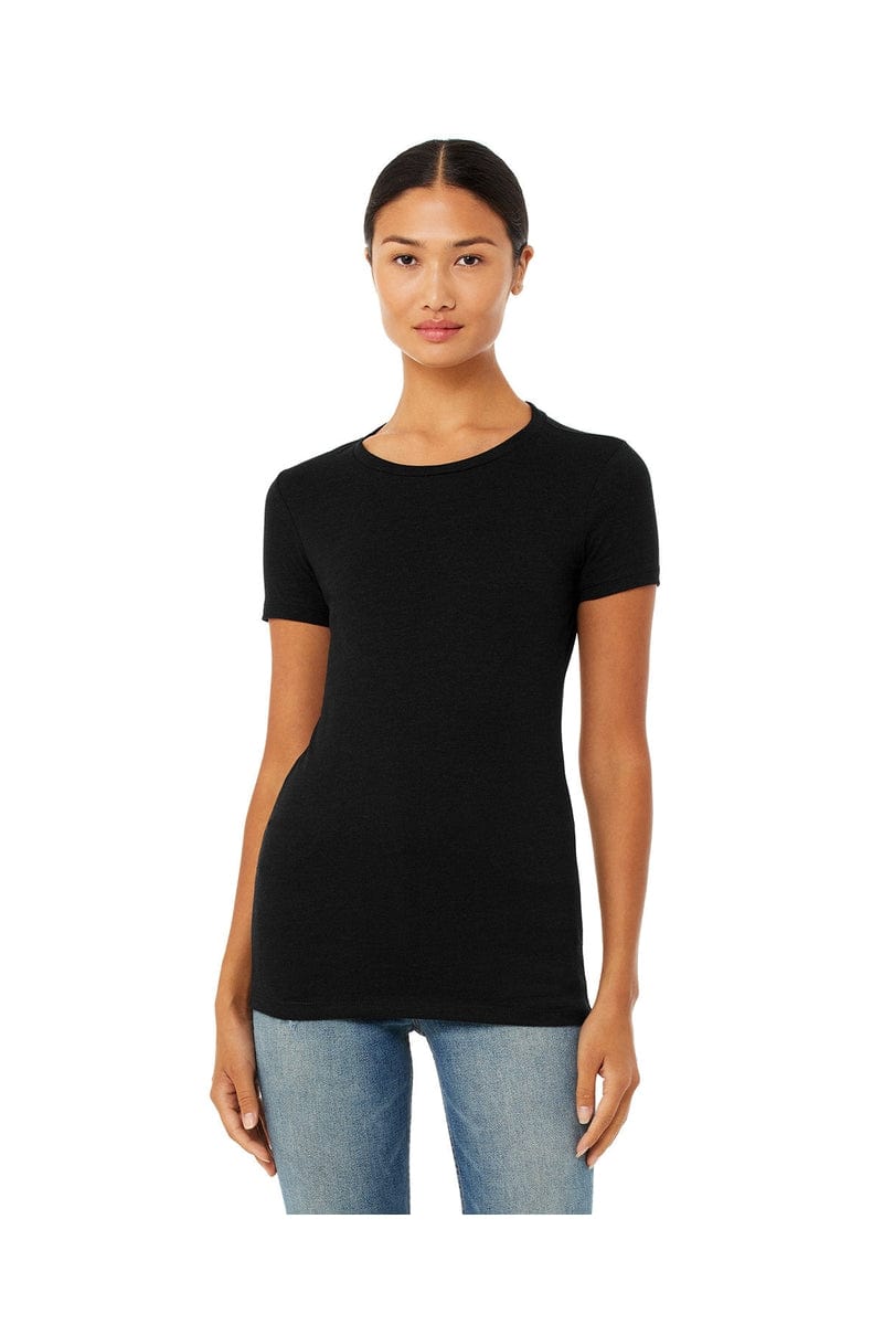 Bella Canvas T-Shirts S / Black Heather Bella+Canvas 6004: Ladies' Slim Fit T-Shirt