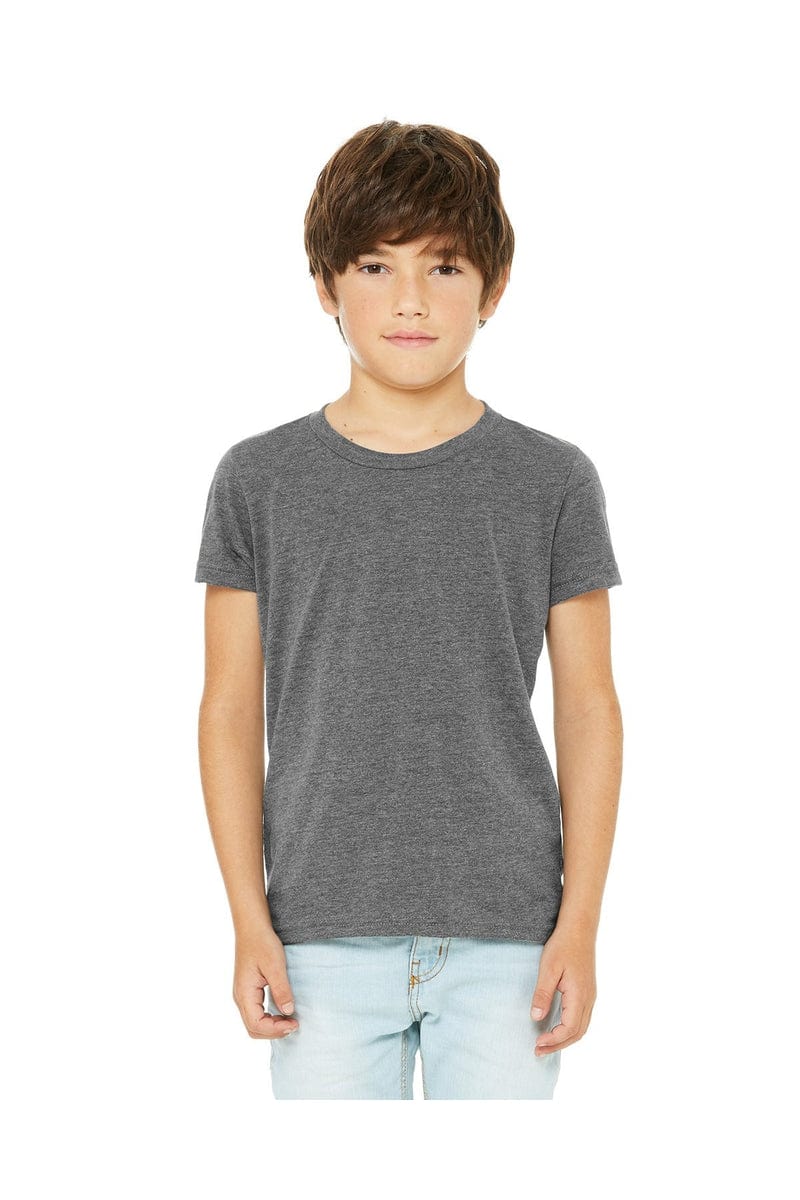 Bella Canvas T-Shirts S / Deep Heather Bella + Canvas 3001Y: Youth Jersey T-Shirt