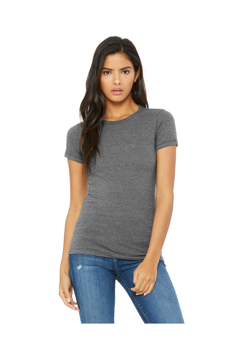 Bella Canvas T-Shirts S / Deep Heather Bella+Canvas 6004: Ladies' Slim Fit T-Shirt