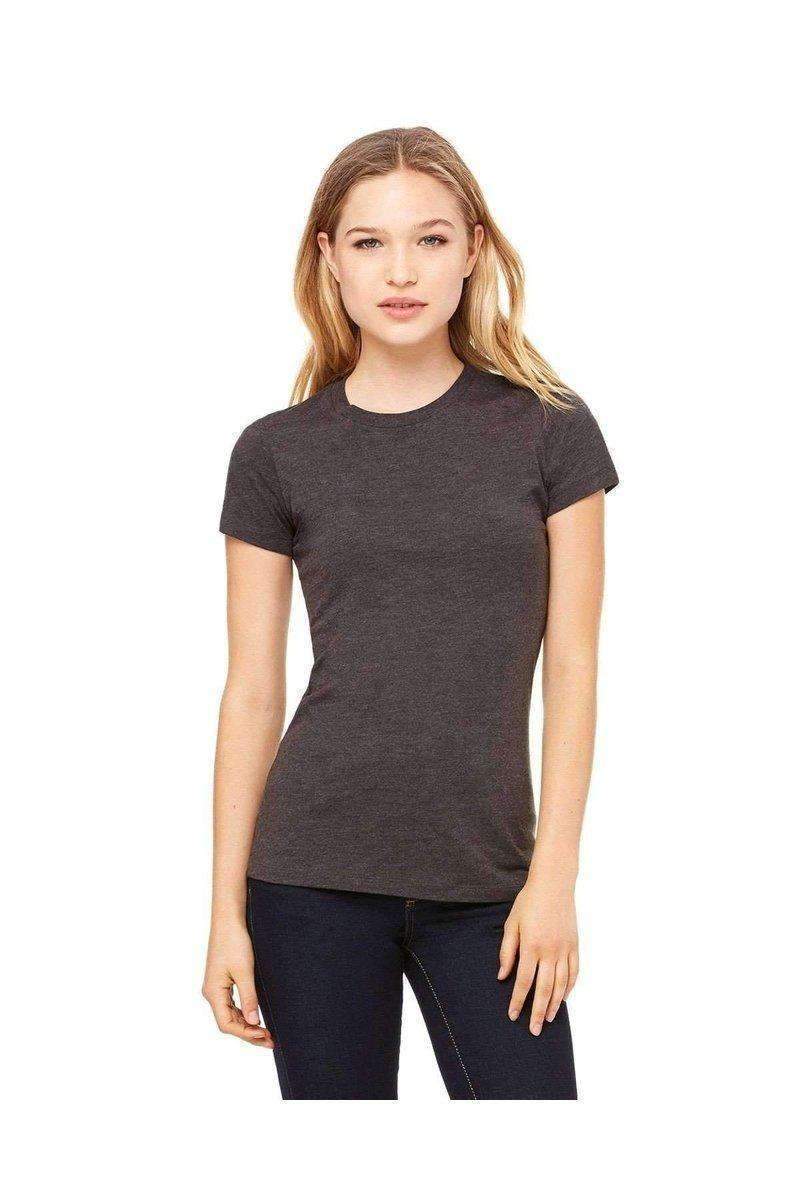 Bella Canvas T-Shirts S / DRK Heather Grey Bella+Canvas 6004: Ladies' Slim Fit T-Shirt