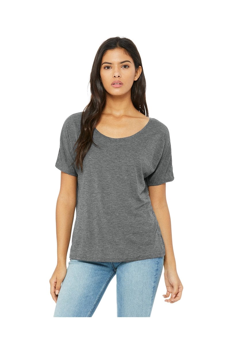 Bella Canvas T-Shirts S / Grey Triblend Bella+Canvas 8816: Women's Slouchy Tee