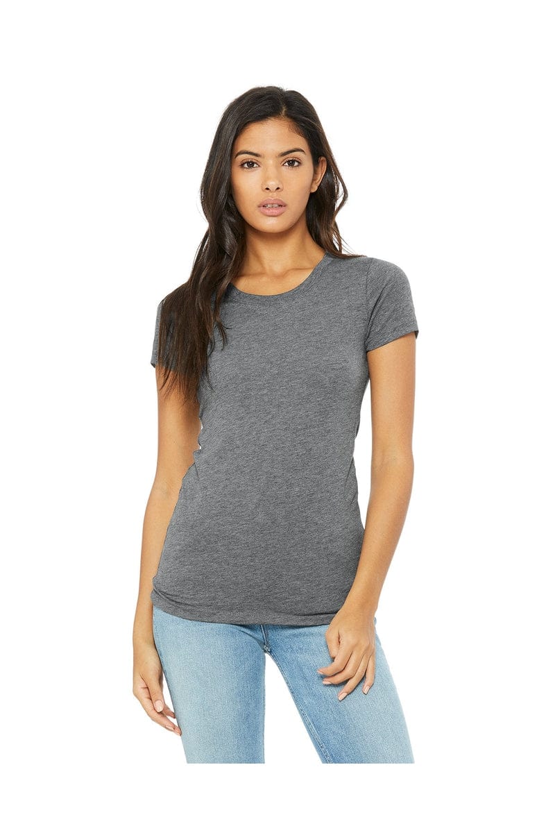 Bella Canvas T-Shirts S / Grey Triblend Bella+Canvas B8413: Ladies' Triblend Short-Sleeve T-Shirt