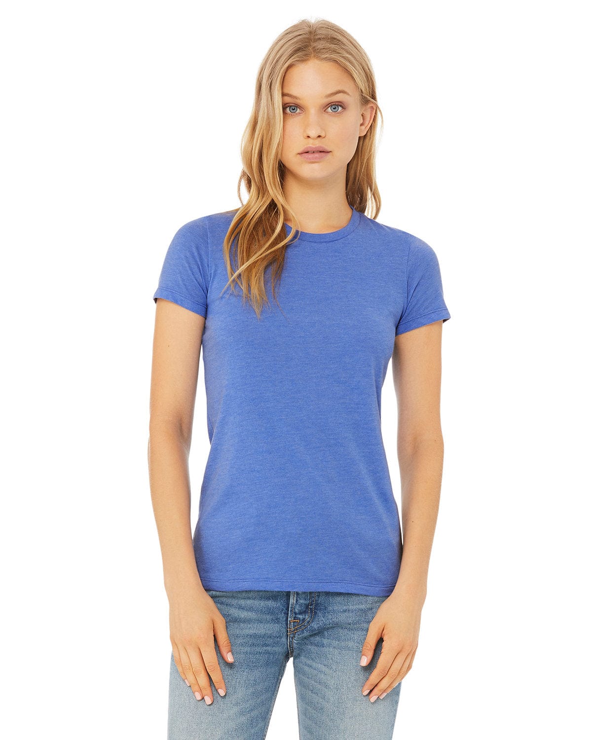 Bella Canvas T-Shirts S / Hthr Colum Blue Bella+Canvas 6004: Ladies' The Favorite T-Shirt