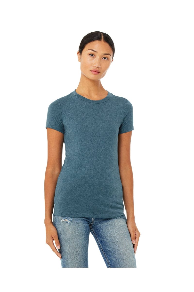 Bella Canvas T-Shirts S / Hthr Deep Teal Bella+Canvas 6004: Ladies' The Favorite T-Shirt
