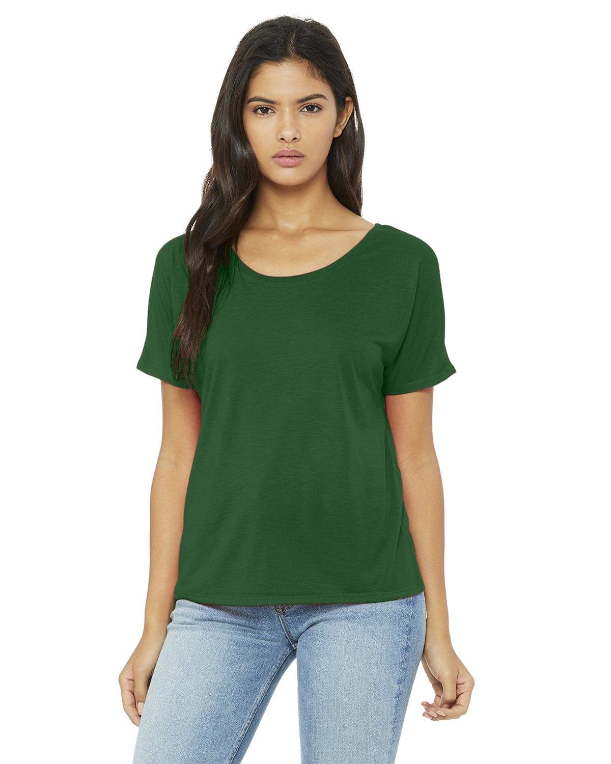 Bella Canvas T-Shirts S / Kelly Bella+Canvas 8816: Women's Slouchy Tee