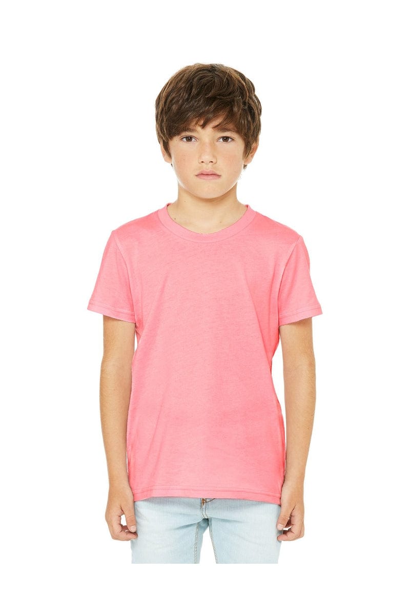 Bella Canvas T-Shirts S / Neon Pink Bella + Canvas 3001Y: Youth Jersey T-Shirt