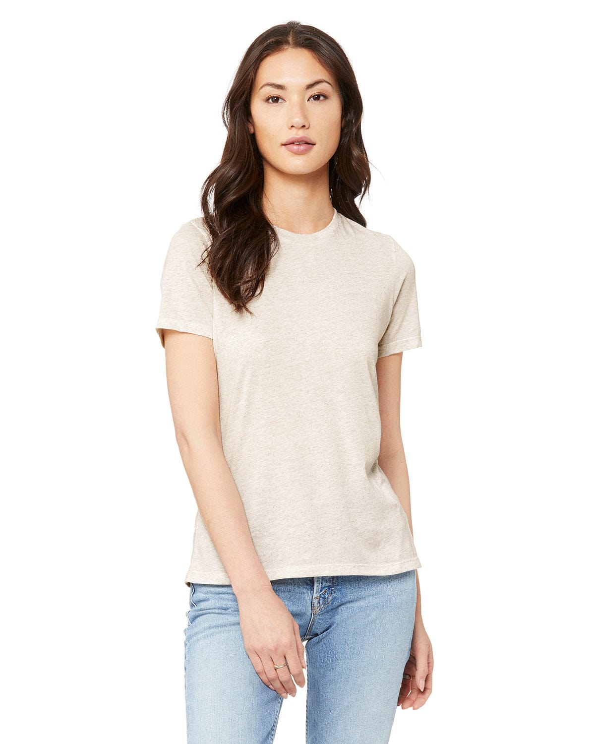 Bella Canvas T-Shirts S / Oatmeal Triblend Bella+Canvas 6413: Ladies' Relaxed Triblend T-Shirt