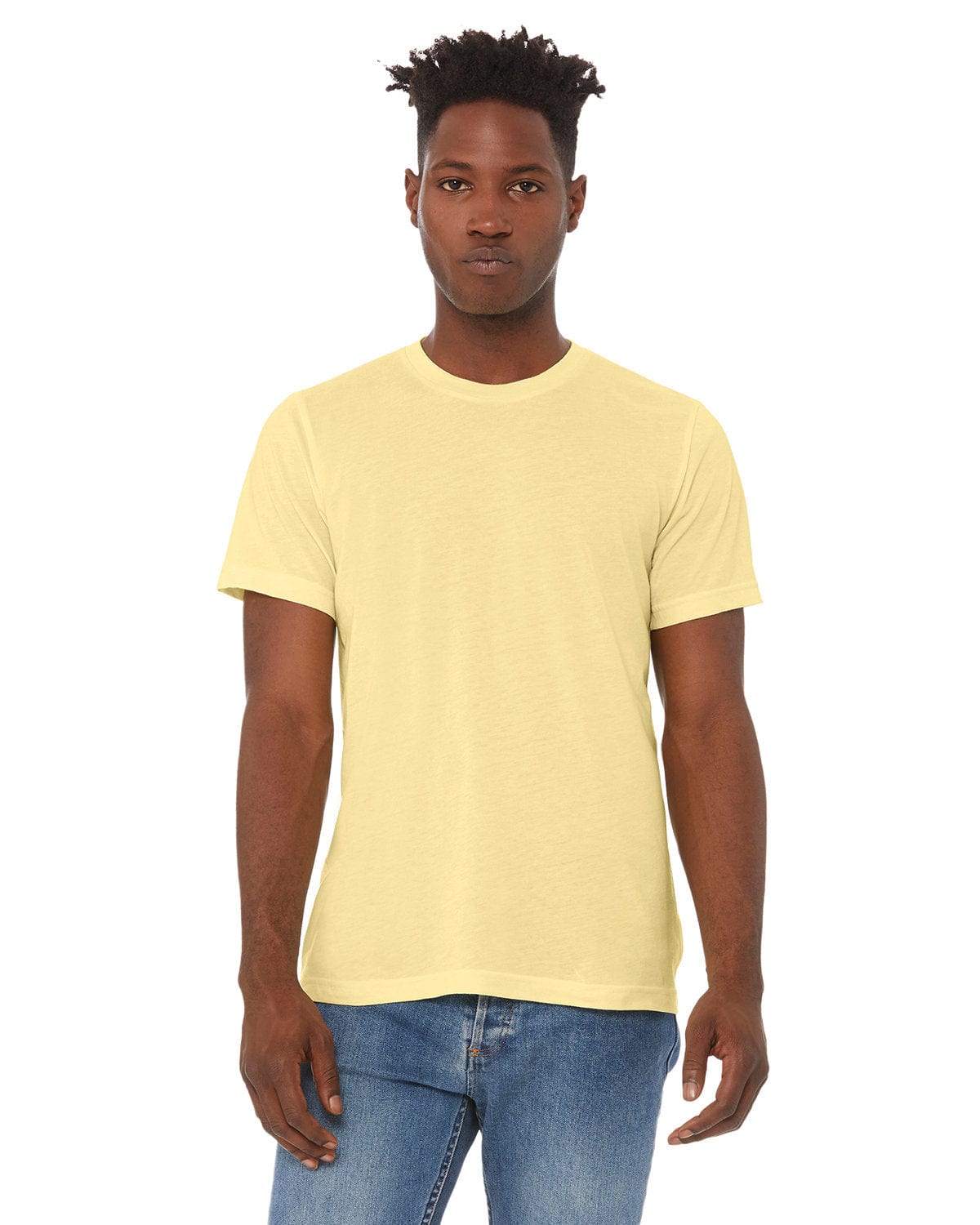 Bella Canvas T-Shirts S / Pale Ylw Trblnd Bella+Canvas 3413C: Unisex Triblend T-Shirt