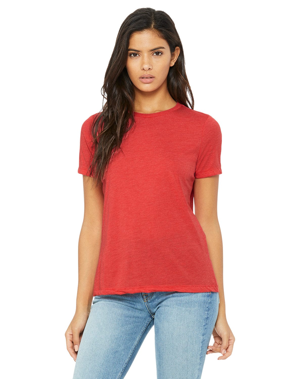 Bella Canvas T-Shirts S / Red Triblend Bella+Canvas 6413: Ladies' Relaxed Triblend T-Shirt