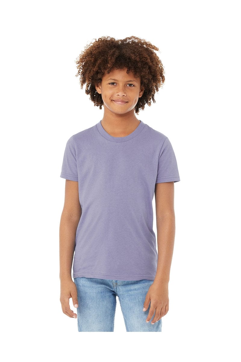 Bella Canvas T-Shirts XL / Dark Lavender Bella+Canvas 3001Y: Youth Jersey T-Shirt