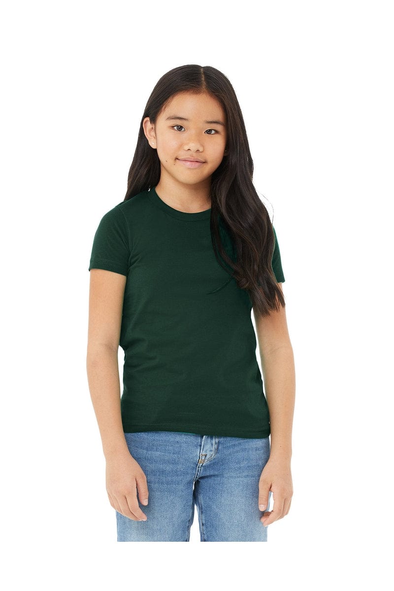 Bella Canvas T-Shirts XL / Forest Bella+Canvas 3001Y: Youth Jersey T-Shirt