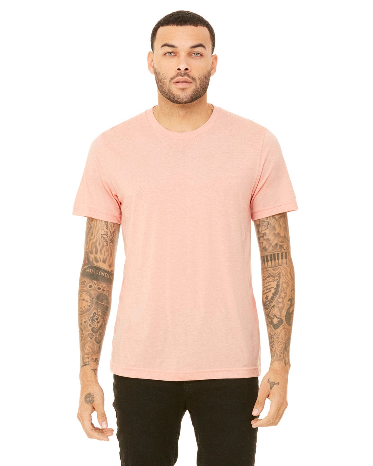 Bella Canvas T-Shirts XL / Heather Peach Bella+Canvas 3001CVC: Unisex Heather CVC T-Shirt