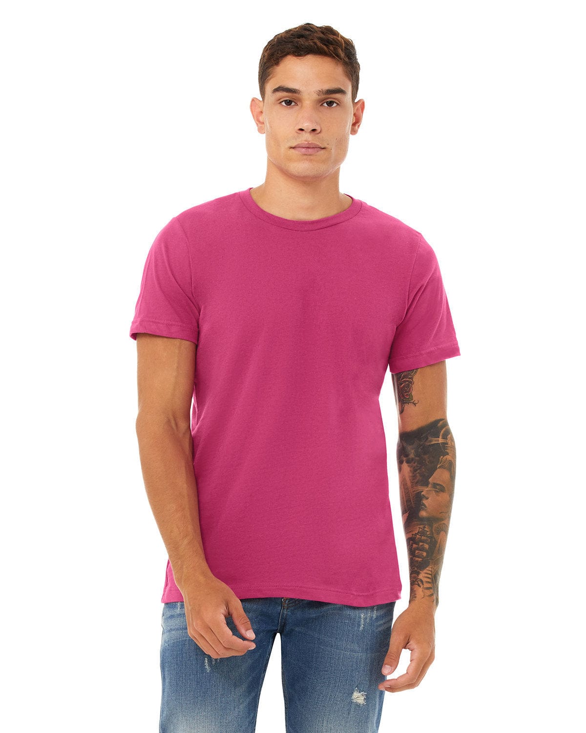 Bella Canvas T-Shirts XS / Berry Bella+Canvas 3001C: Unisex Jersey T‑Shirt