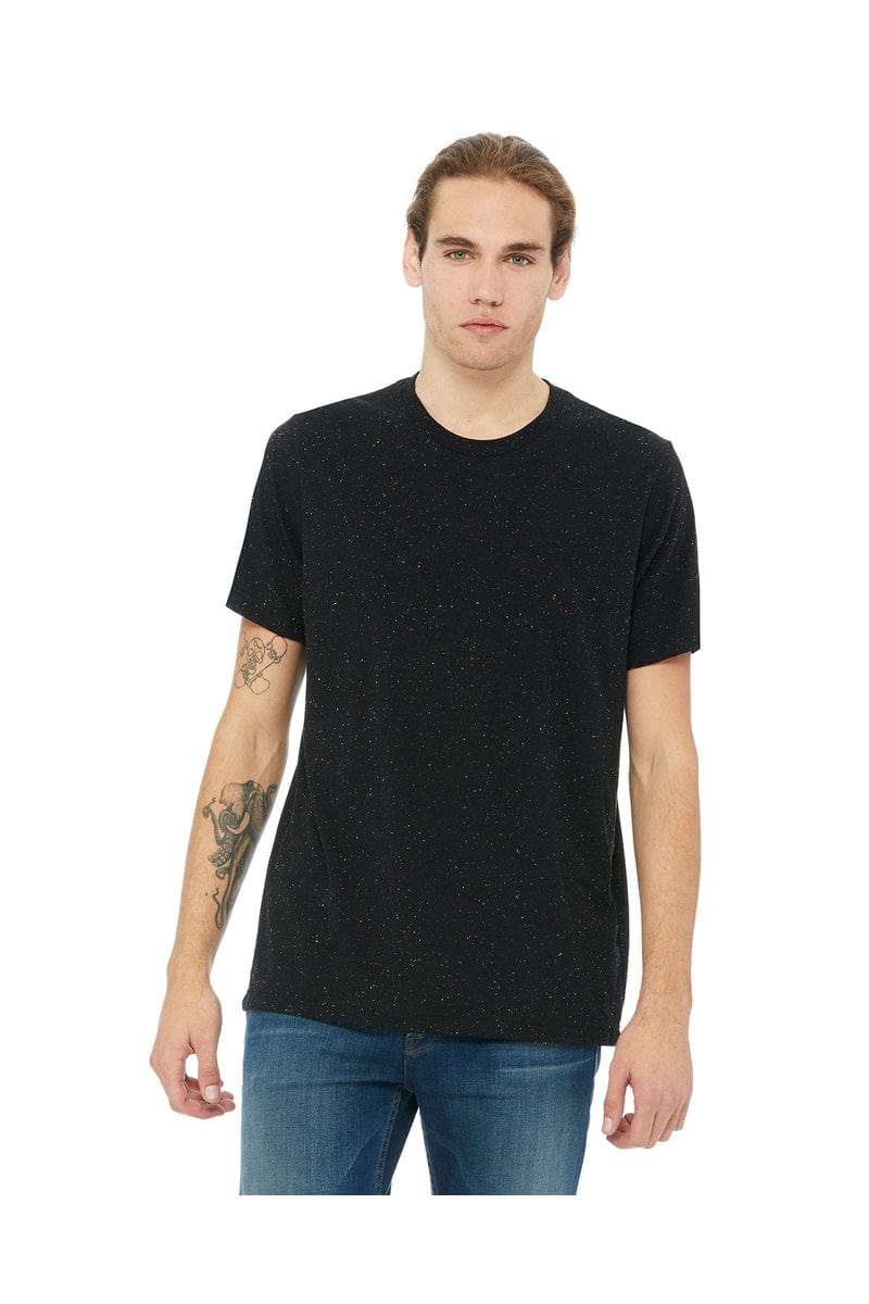 Bella Canvas T-Shirts XS / Black Speckled Bella + Canvas 3650: Unisex Poly-Cotton Short-Sleeve T‑Shirt