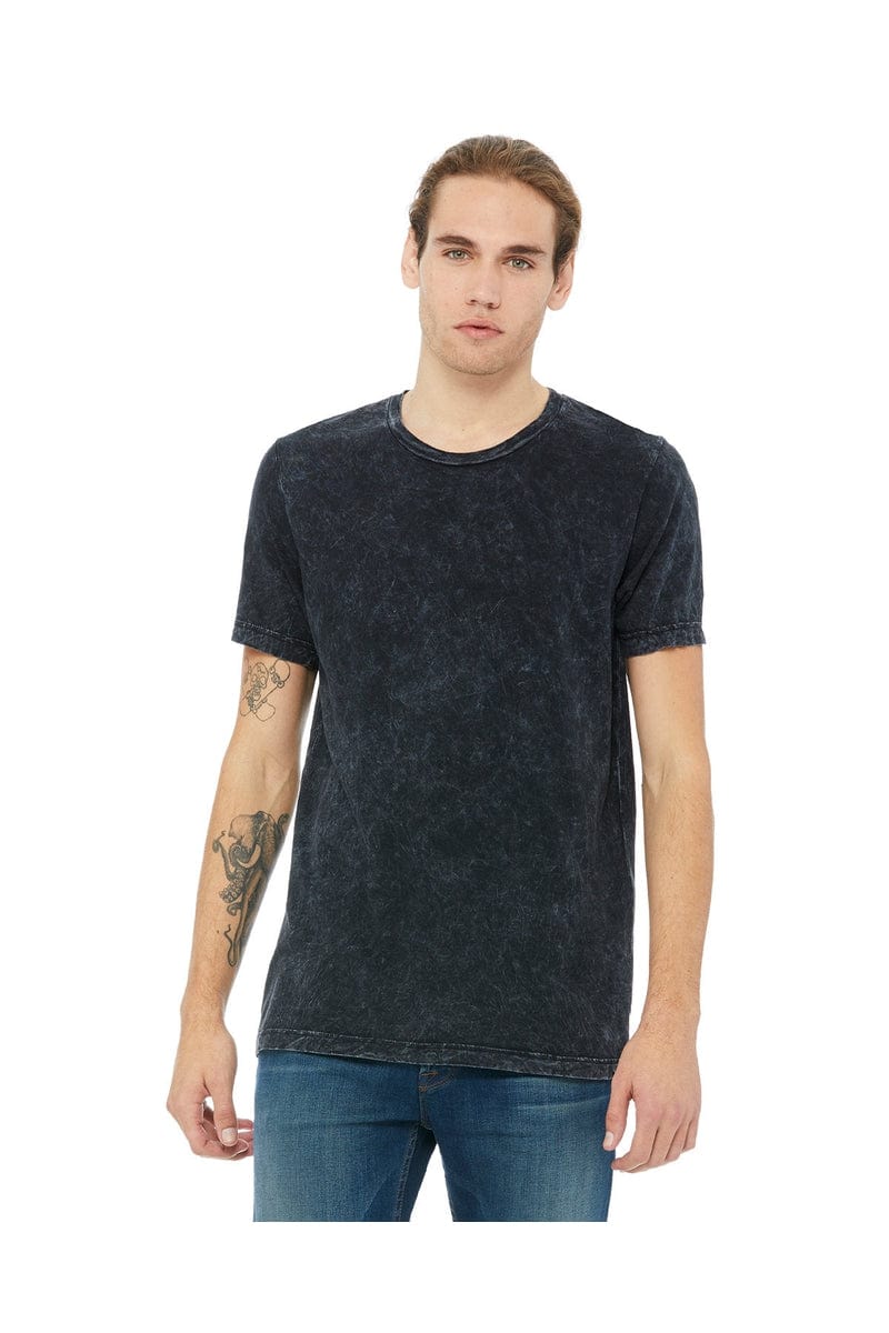 Bella Canvas T-Shirts XS / Blk Mineral Wsh Bella+Canvas 3650:  Unisex Poly-Cotton Short-Sleeve T‑Shirt