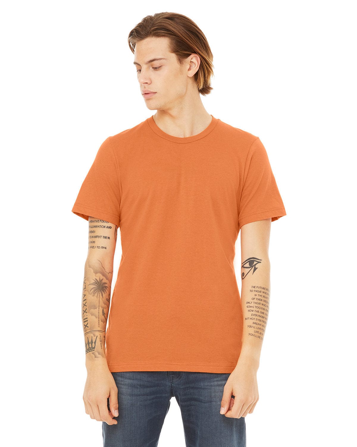 Bella Canvas T-Shirts XS / Burnt Orange Bella+Canvas 3001C: Unisex Jersey T-Shirt