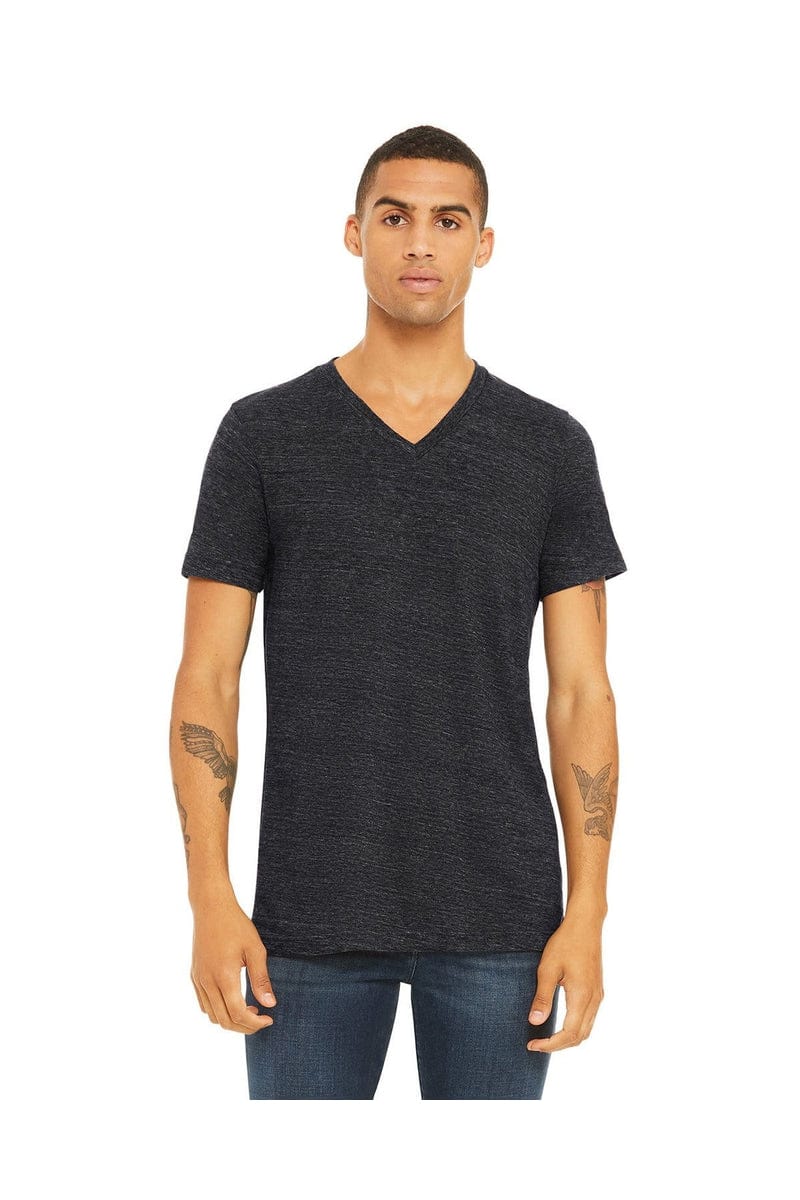 Bella Canvas T-Shirts XS / Chrcl Blk Slub Bella+Canvas 3005: Unisex Jersey Short-Sleeve V-Neck T‑Shirt