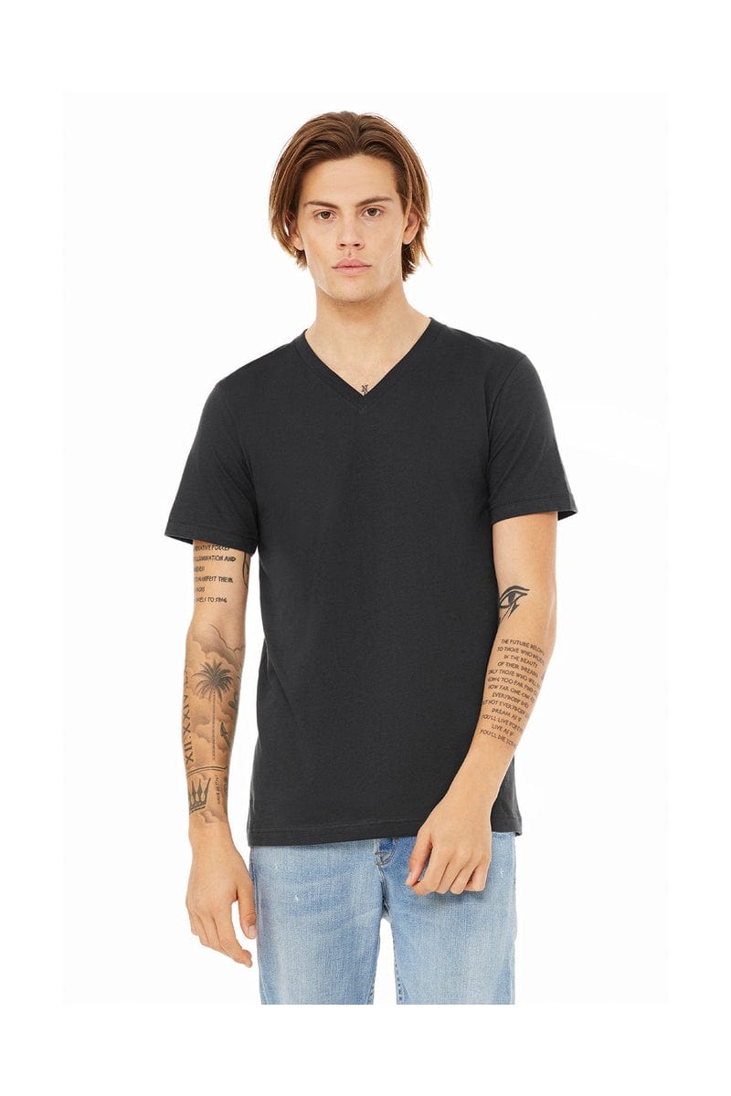 Bella Canvas T-Shirts XS / Dark Grey Bella+Canvas 3005: Unisex Jersey Short-Sleeve V-Neck T‑Shirt